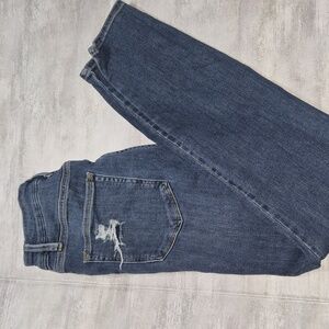 Good American Good Legs Distressed Blue Skinny Jeans Size 2/26